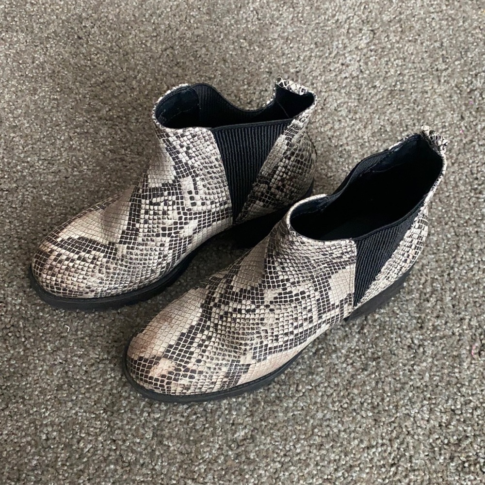 Snakeskin Boots